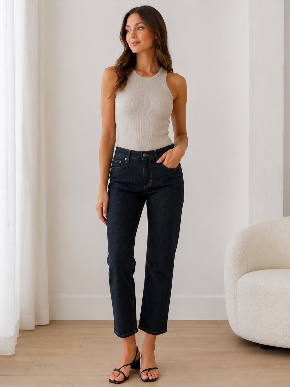 GAP 1969 Women's Dark Indigo Skinny Jeans size 25x27